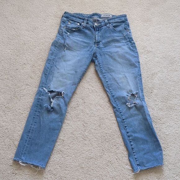 AG Adriano Goldschmied Prima Crop Jean Size 29R - Picture 1 of 9